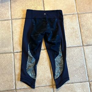 Lululemon capri length leggings size 6